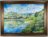 Claude Monet French (Oil on canvas painting) Style of