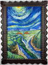 Vincent Van Gogh (Oil on canvas painting) Style of