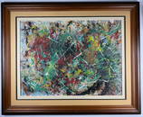 Jackson Pollock American Oil on canvas Painting In The Style of