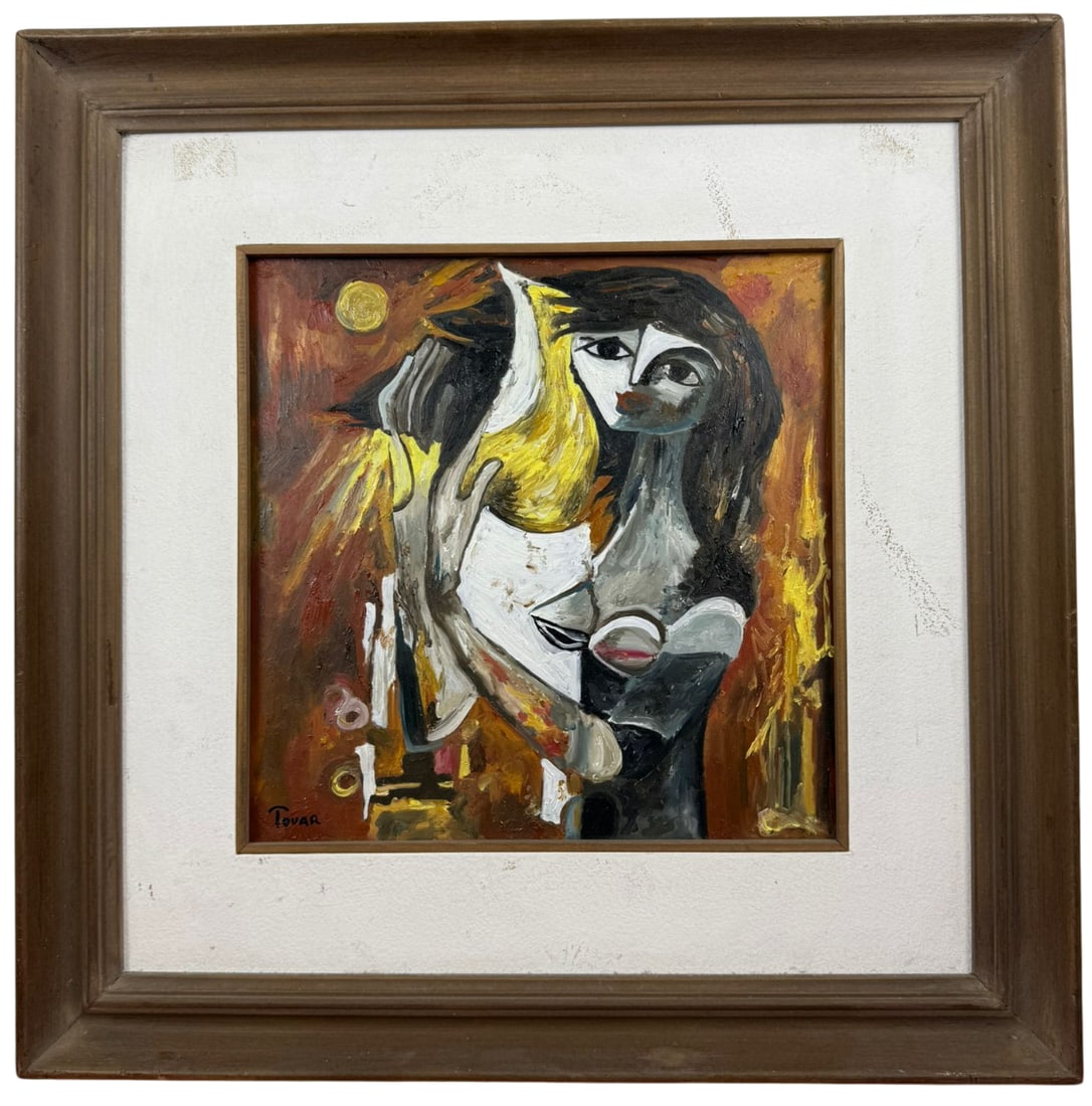 Ivan Tovar (Oil on cardboard painting) Style of (1 of 7)