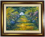 Claude Monet French (Oil on canvas painting) Style of