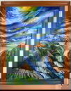 Vincent Van Gogh (Oil on canvas painting) Style of