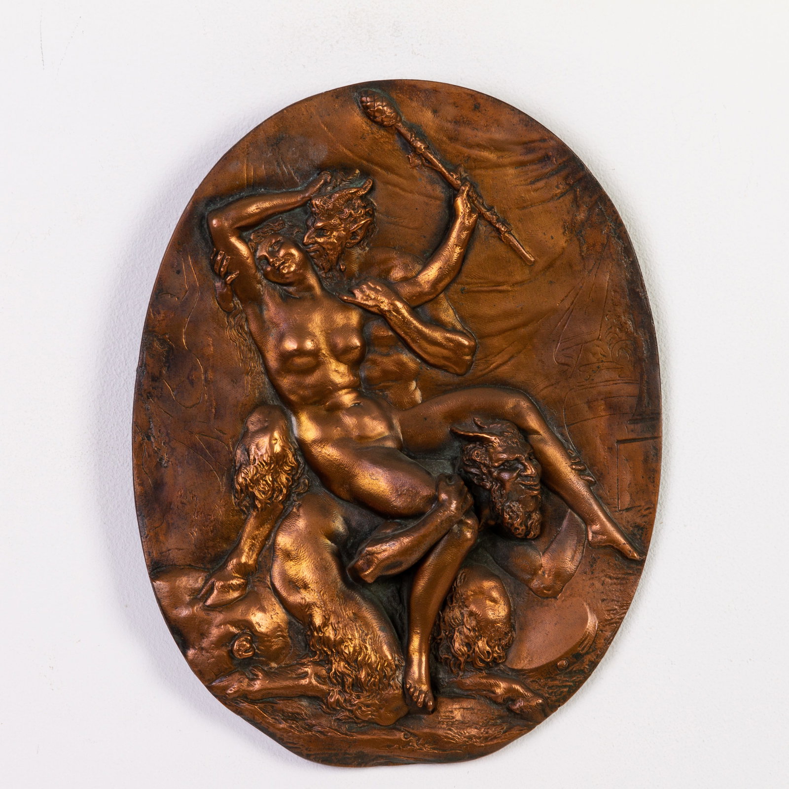 Manner of Claude Michel Clodion Bas Relief Bacchus Plaque (1 of 5)