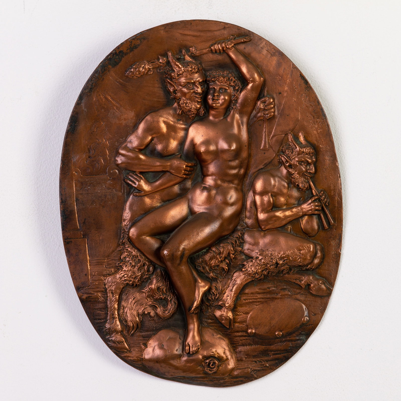 Manner of Claude Michel Clodion Bas Relief Bacchus Plaque (1 of 5)