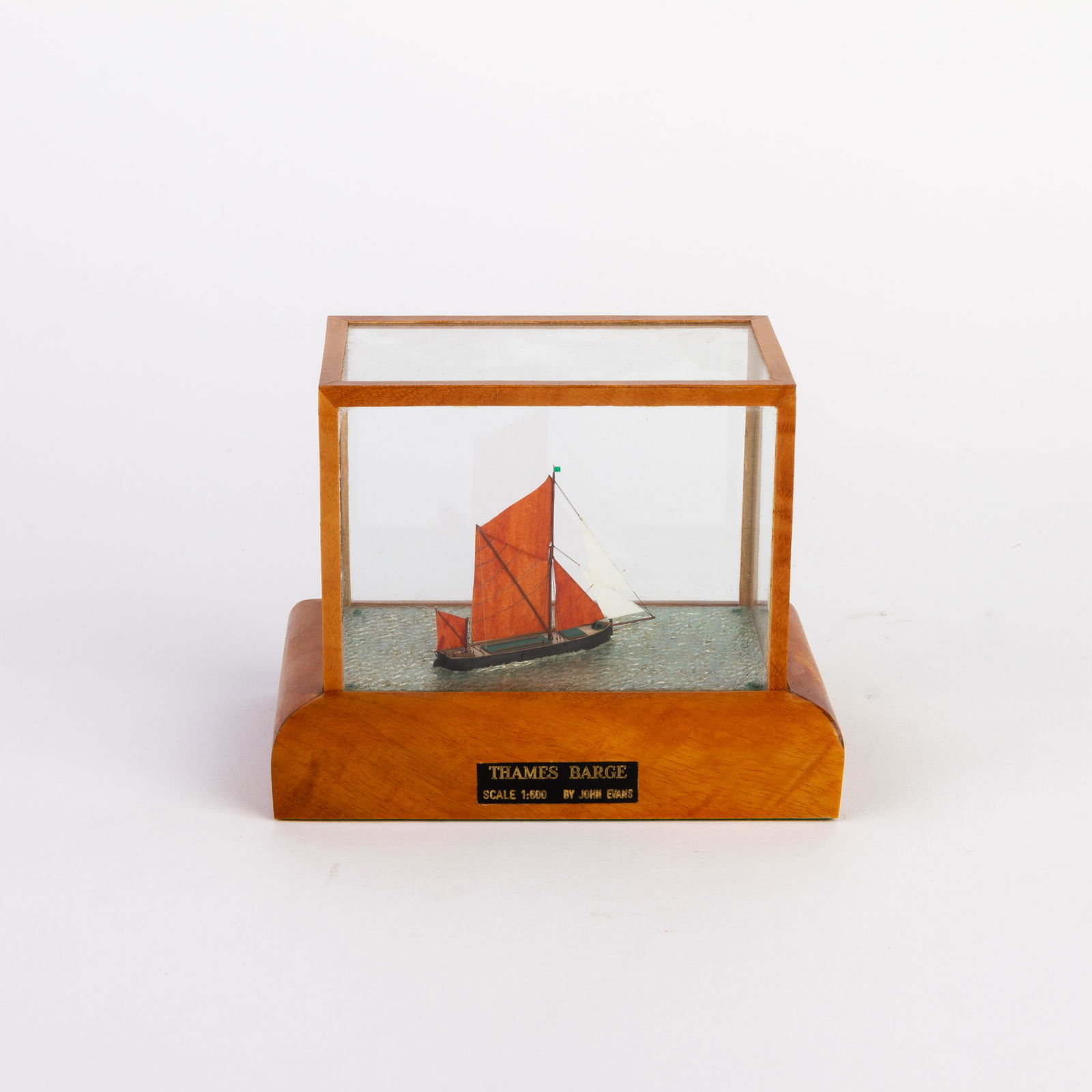 Thames Barge Model Display Ship (1 of 7)