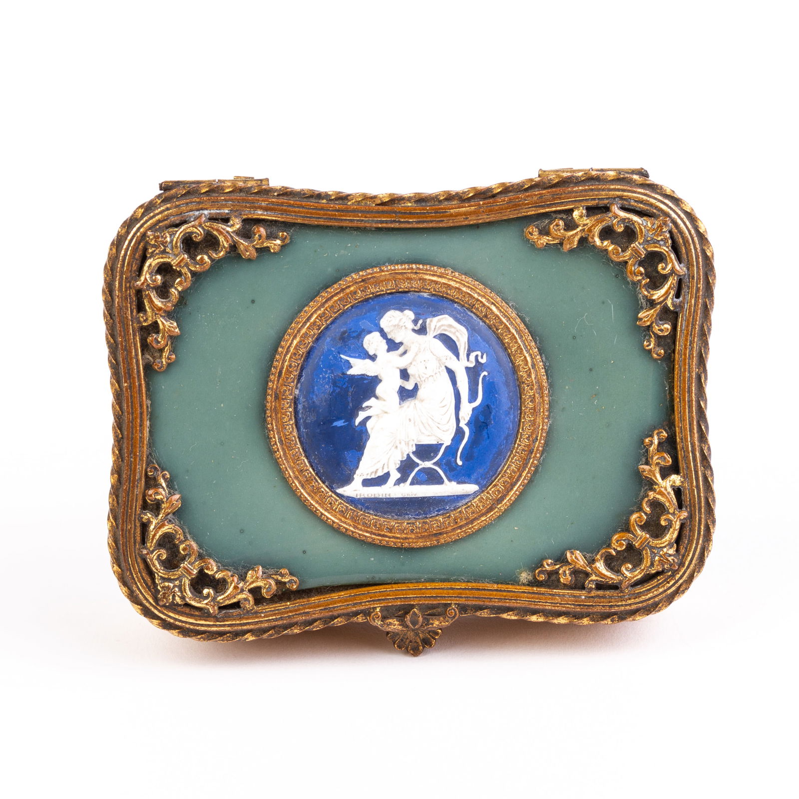 Neoclassical Ormolu Victorian Jewellery Box 19th Century (1 of 7)