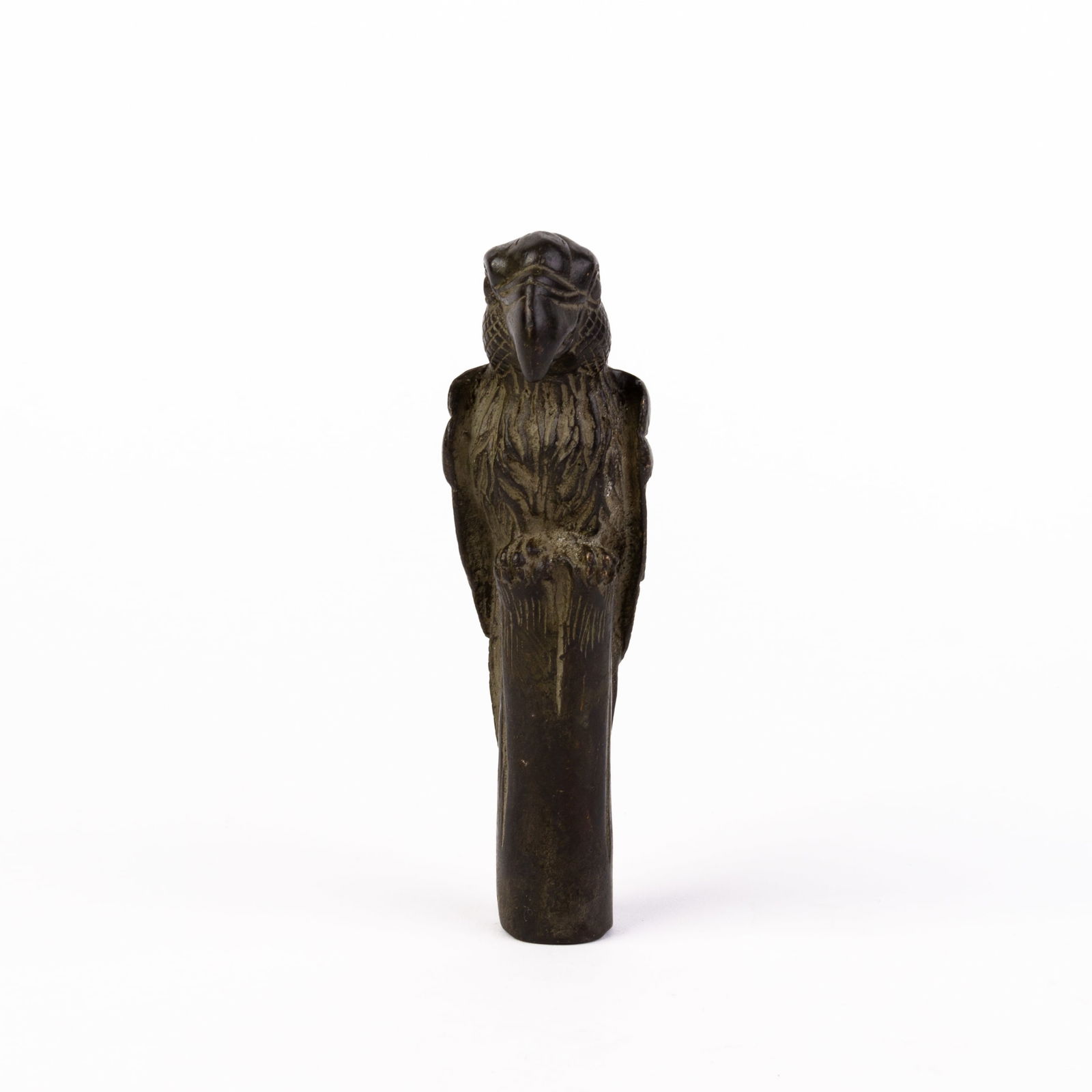 Gilded Bronze Parrot Cane Handle (1 of 5)