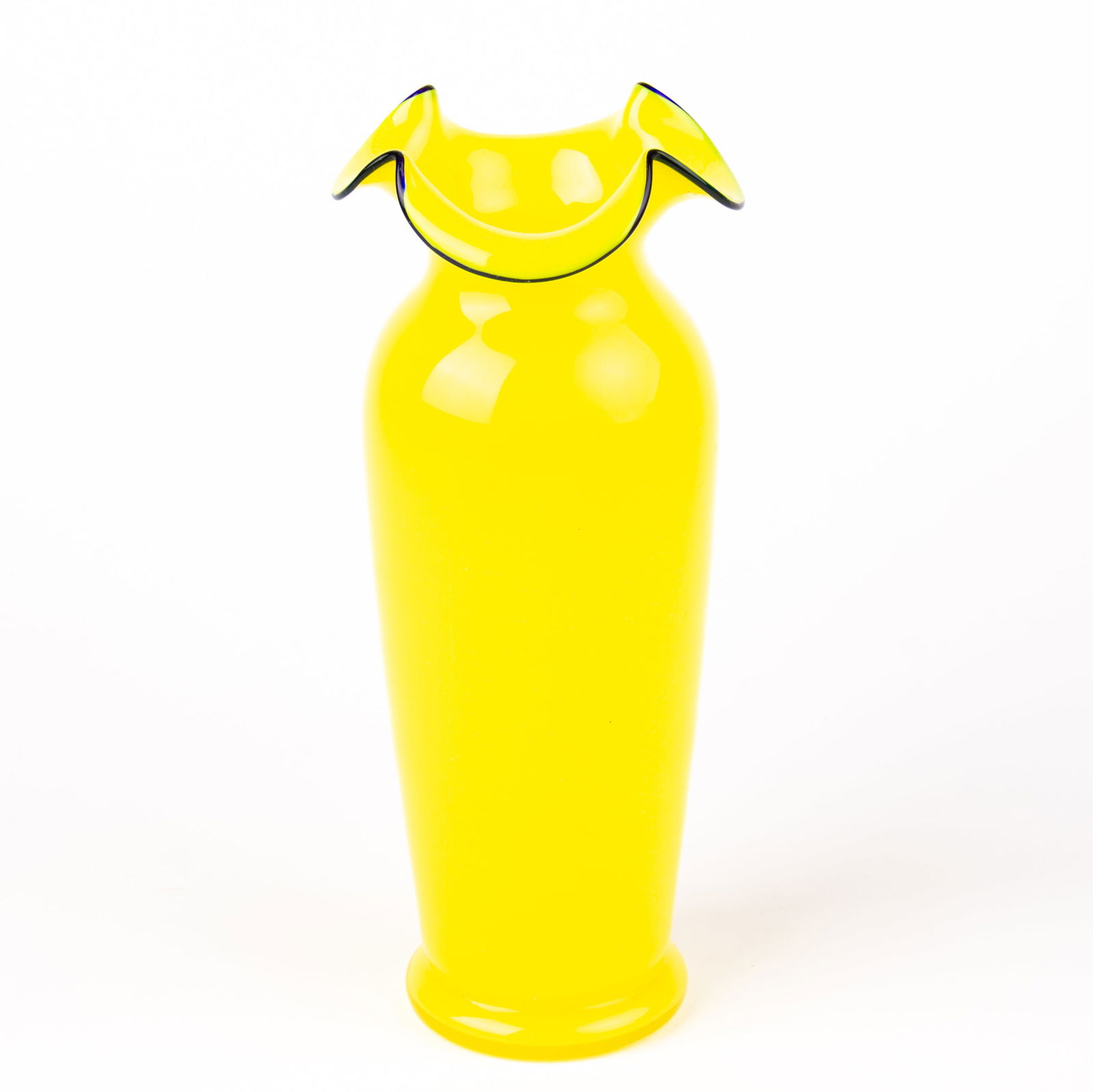 Loetz Yellow Opaline Glass Art Deco Vase (1 of 5)