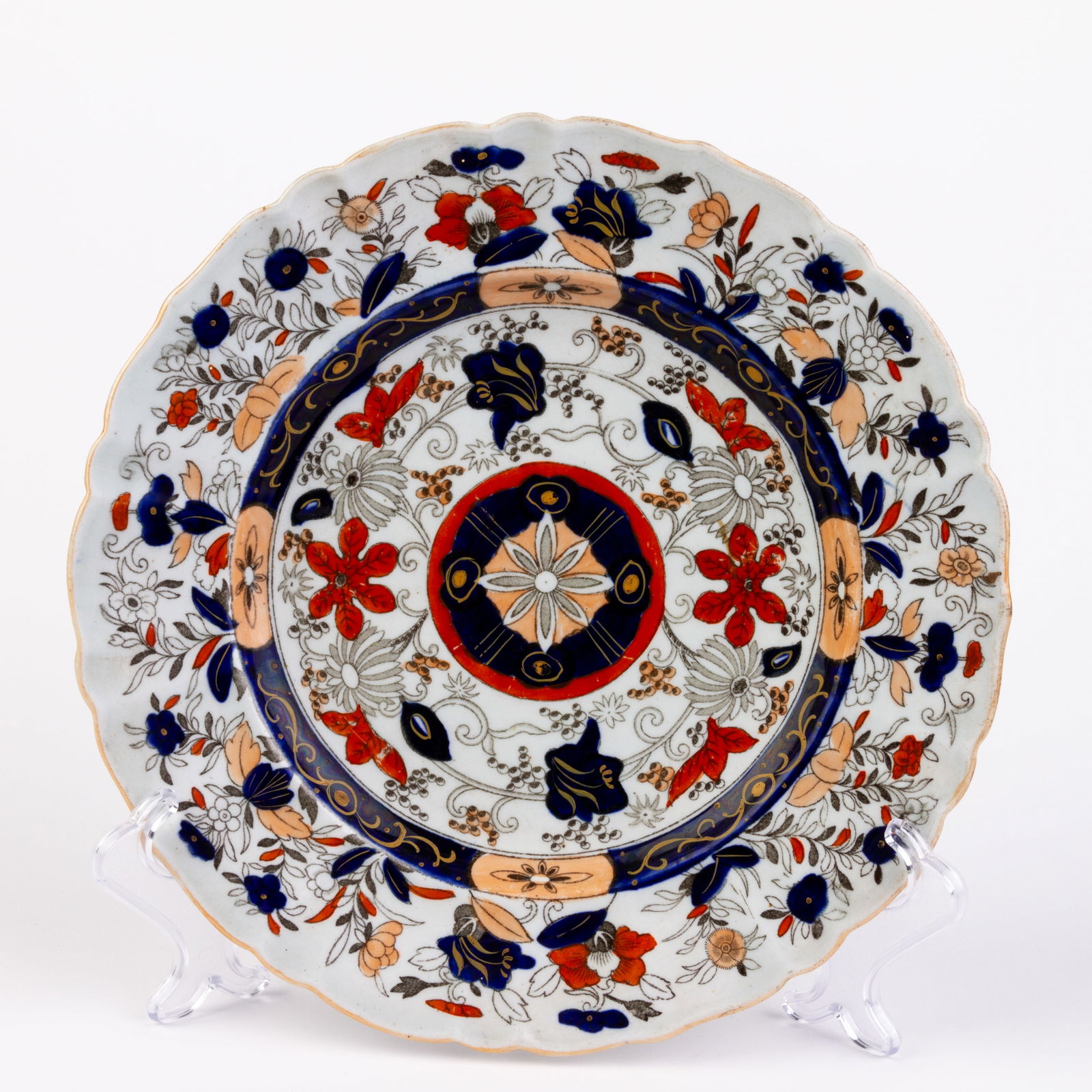 Mason's Ironstone Imari Pattern Plate 19th Century (1 of 6)