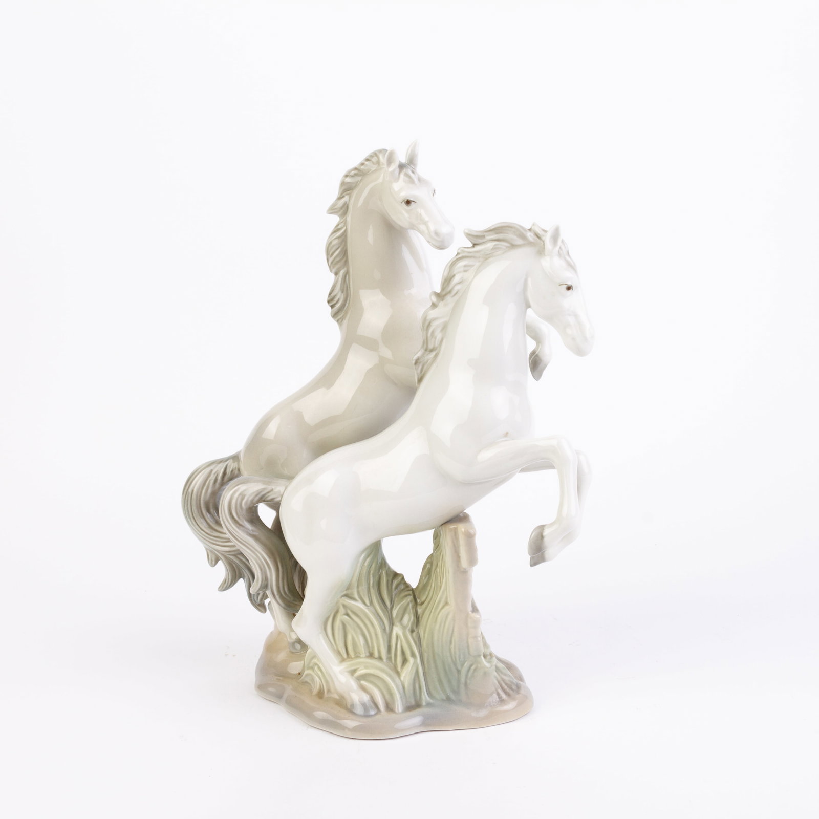 Lladro Style Spanish Porcelain Horse Figure Sculpture (1 of 6)