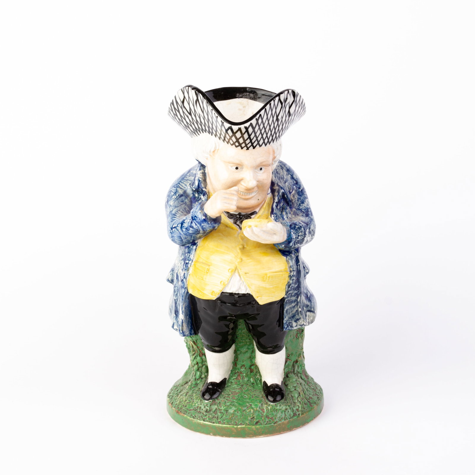 18th Century English Polychrome Toby Jug (1 of 5)