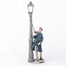 Lladro Fine Porcelain Lamplighter Figure #5209