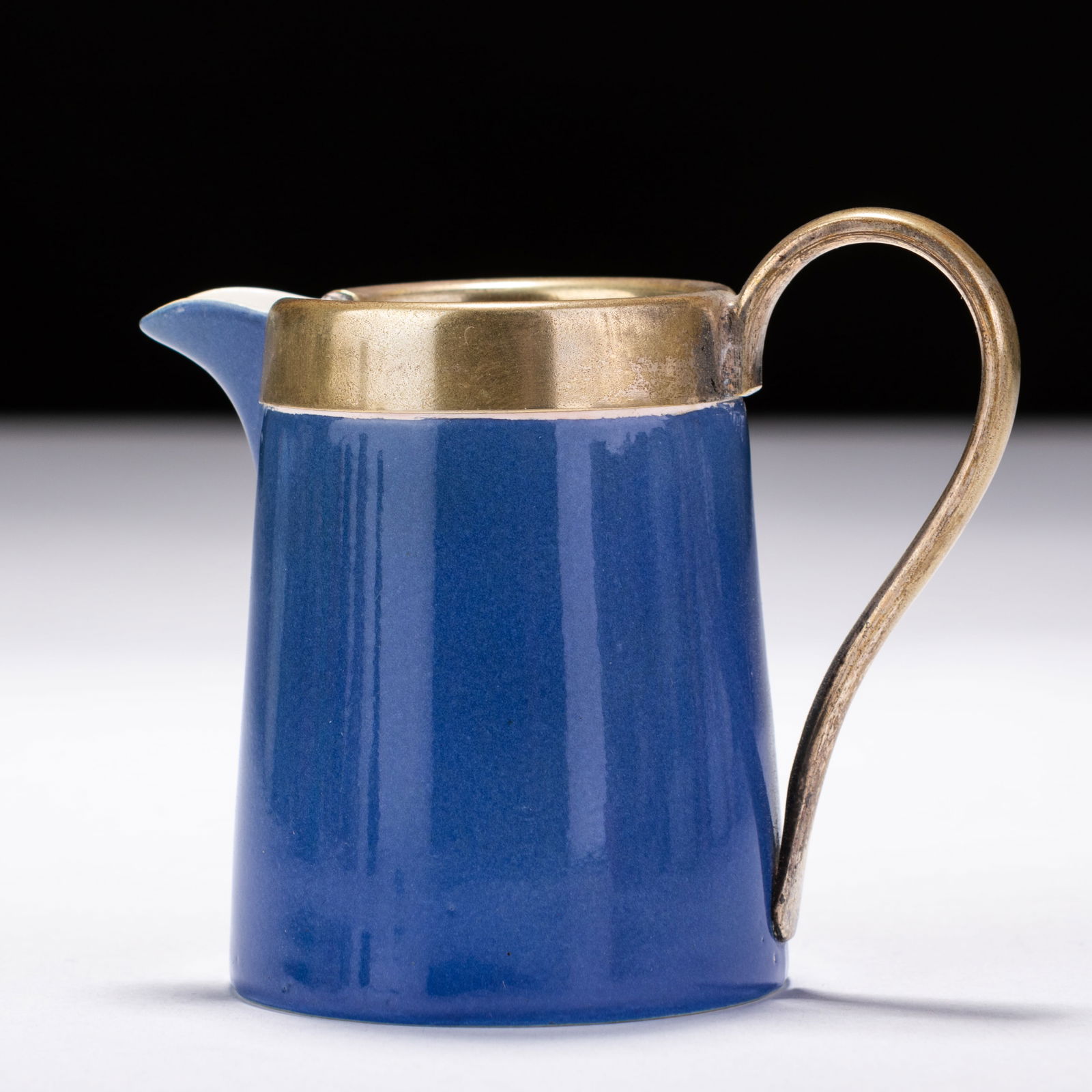 Royal Worcester Blue Glazed Porcelain Jug 1912 (1 of 5)