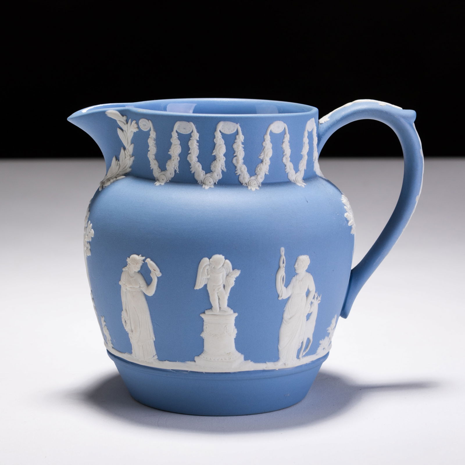 Wedgwood Jasperware Neoclassical Pitcher Jug (1 of 5)