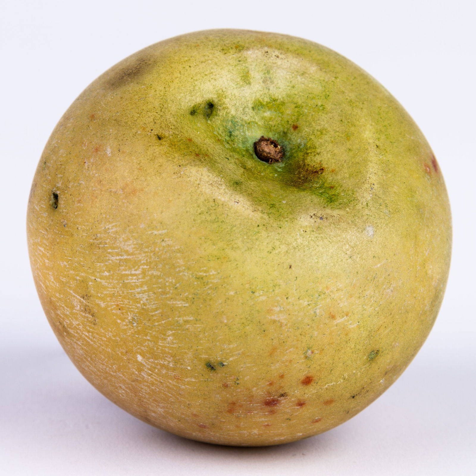 Realistic Designer Carved Stone Apple (1 of 6)