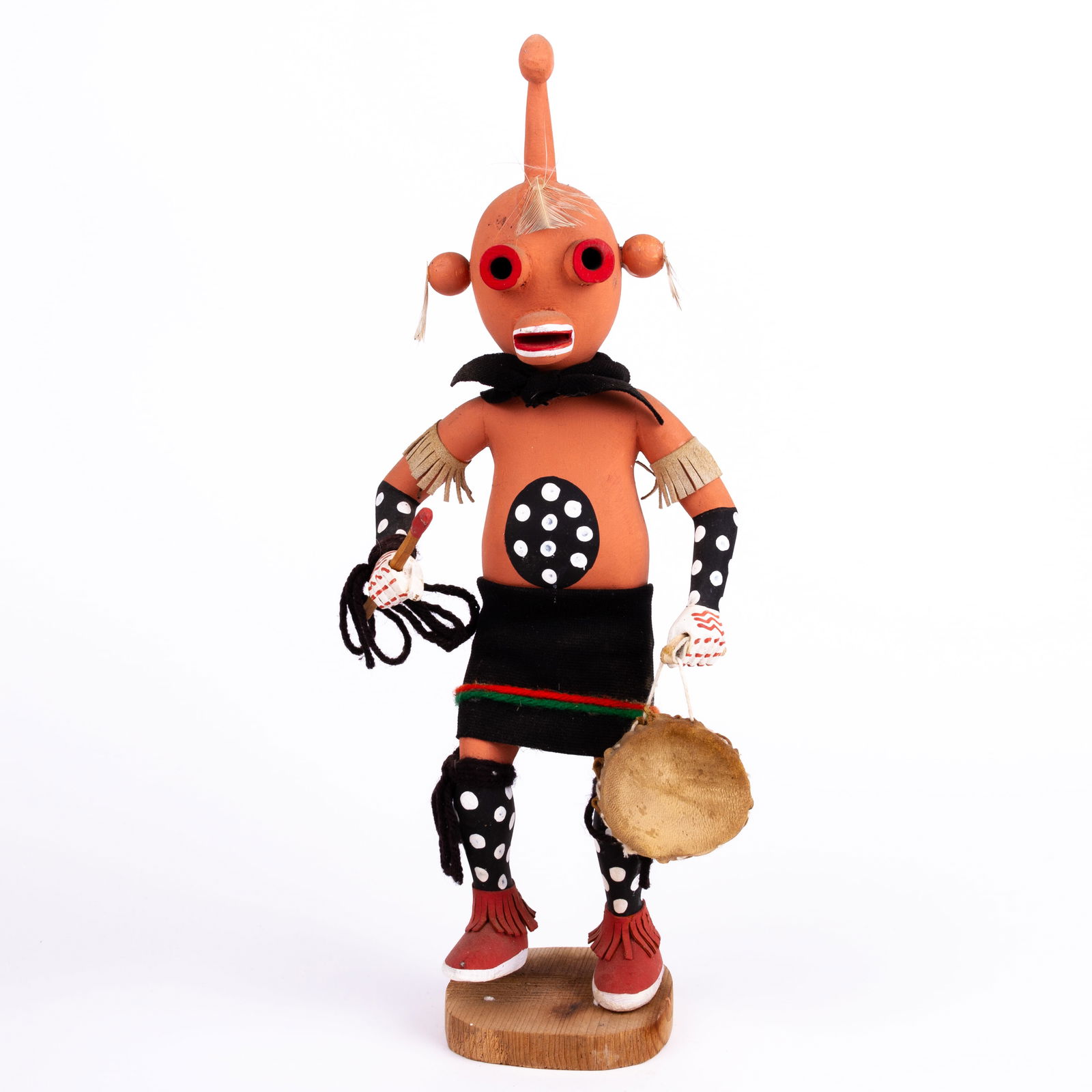 Native American Mudhead Kachina Hopi Koyemsi Doll Navajo (1 of 5)