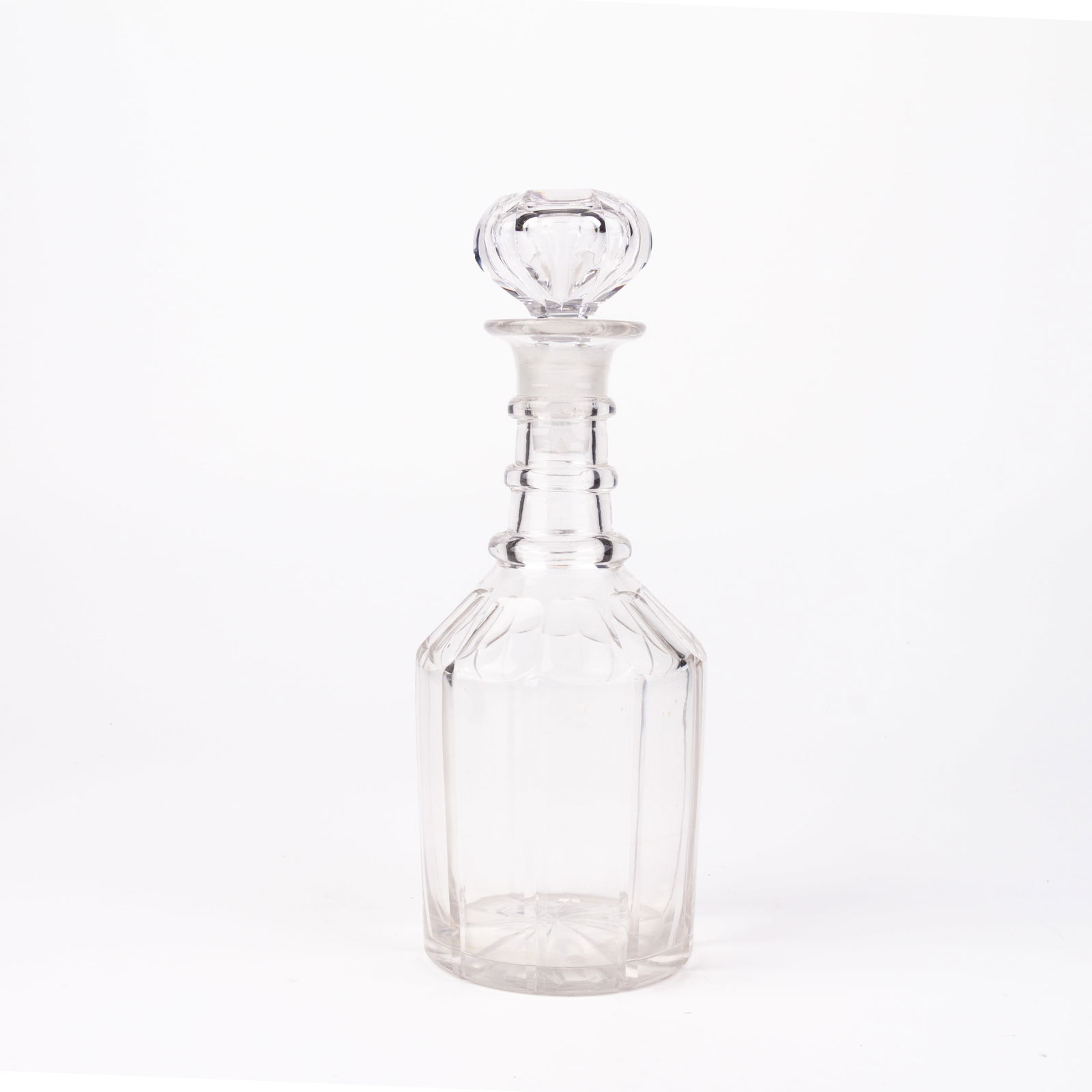 Victorian Cut Crystal Decanter Bottle (1 of 6)