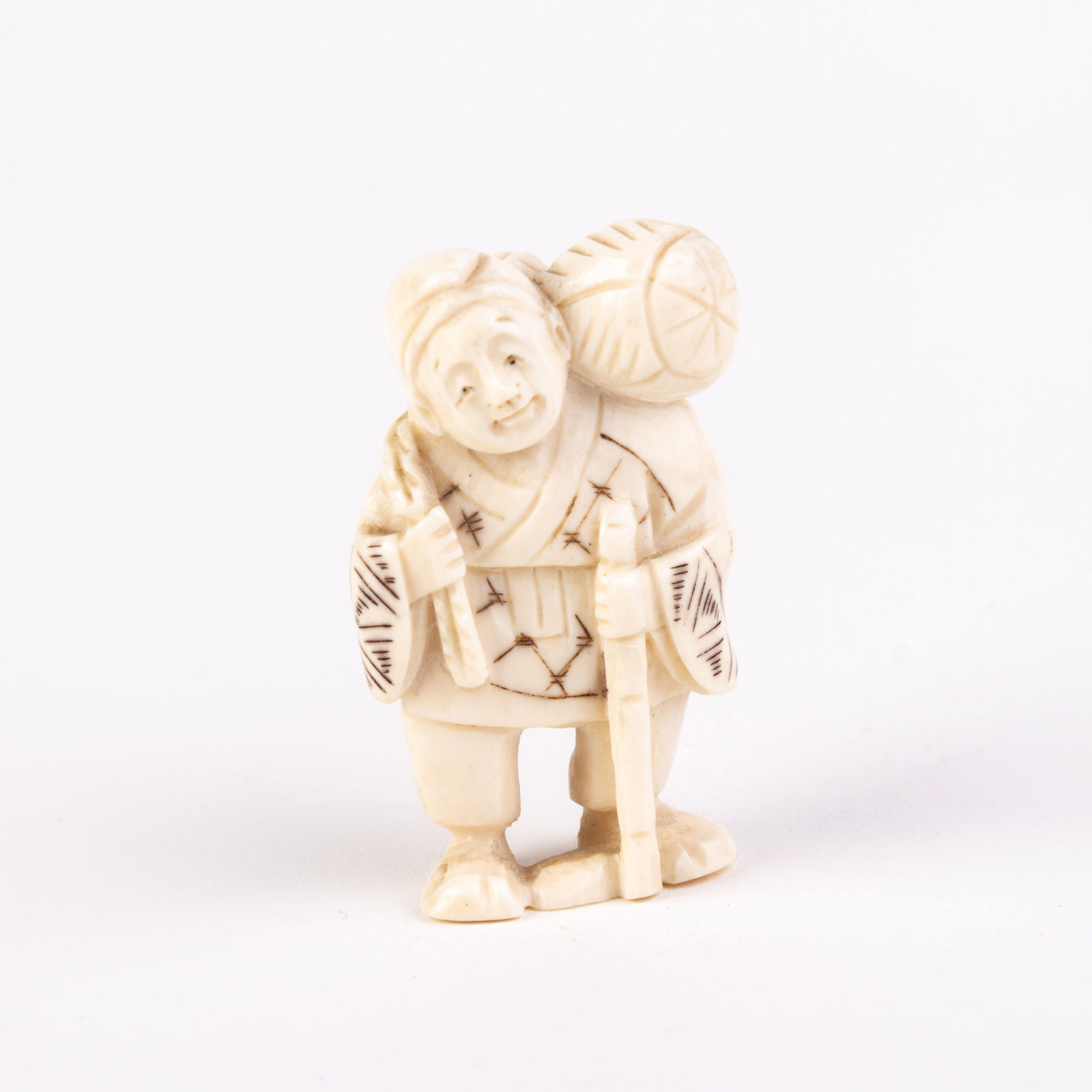 Signed Japanese Meiji Netsuke Inro (1 of 5)