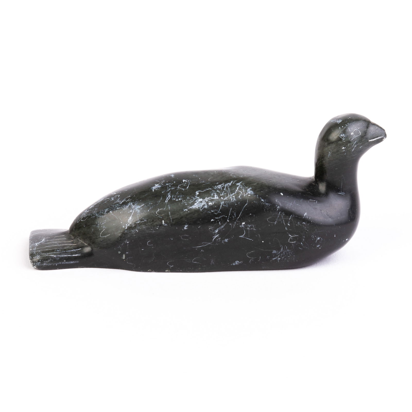Canadian Inuit Duck Stone Sculpture (1 of 5)