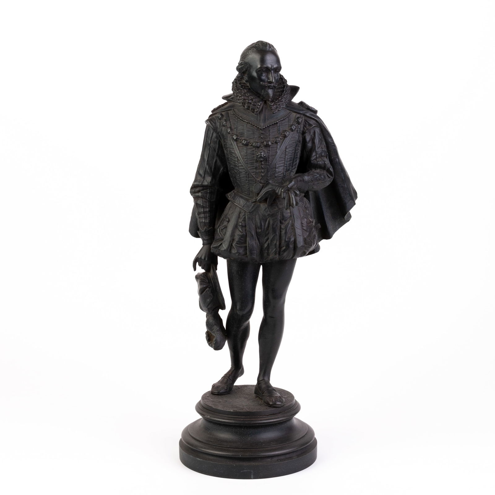 Large Cast Spelter Sculpture of William Shakespeare 19th Century (1 of 5)