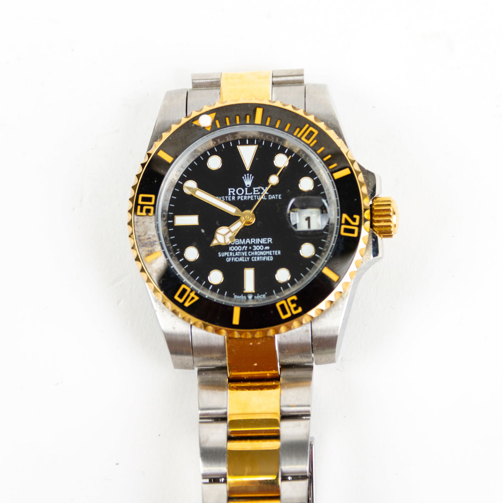 Rolex Oyster Perpetual Submariner Men's Repro Watch (1 of 7)