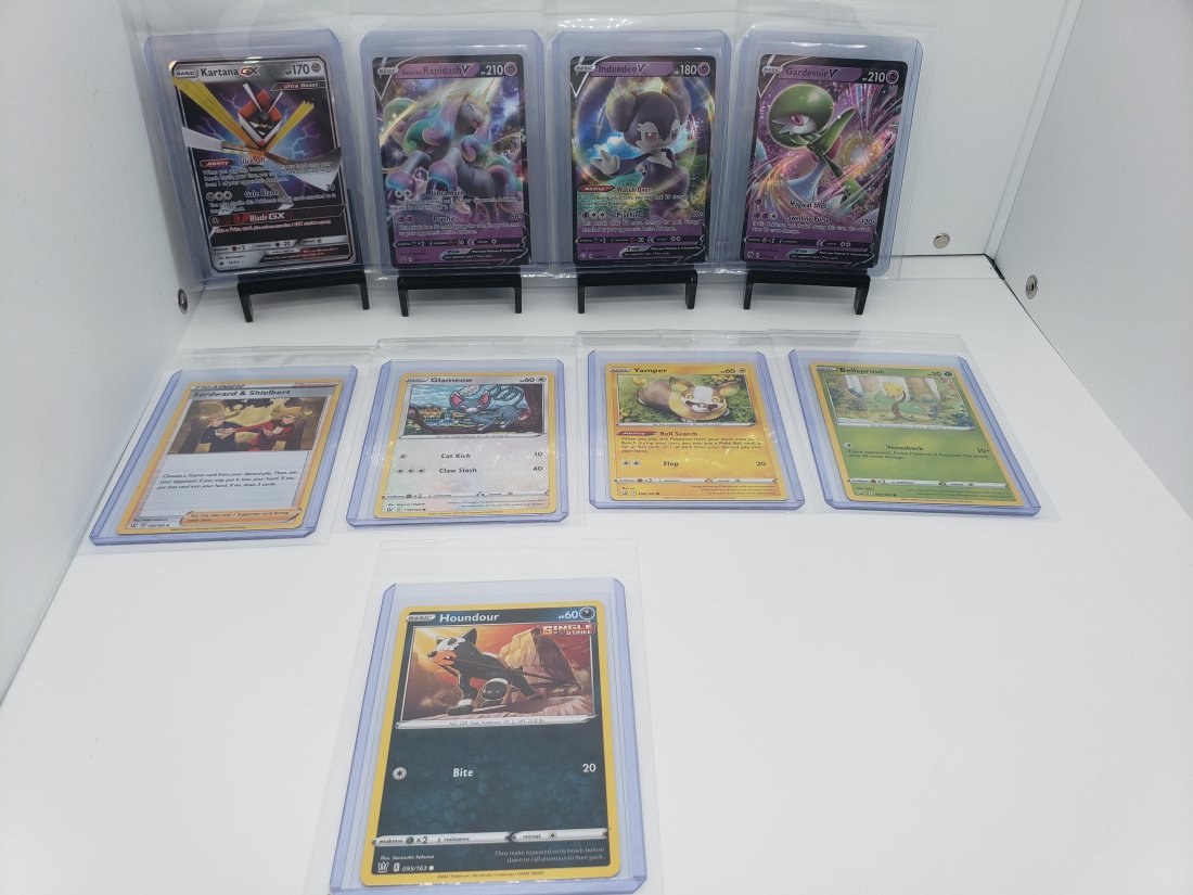 (9) TCG Pokémon Kartana Rapidash Indeedee Gardevoir (1 of 6)