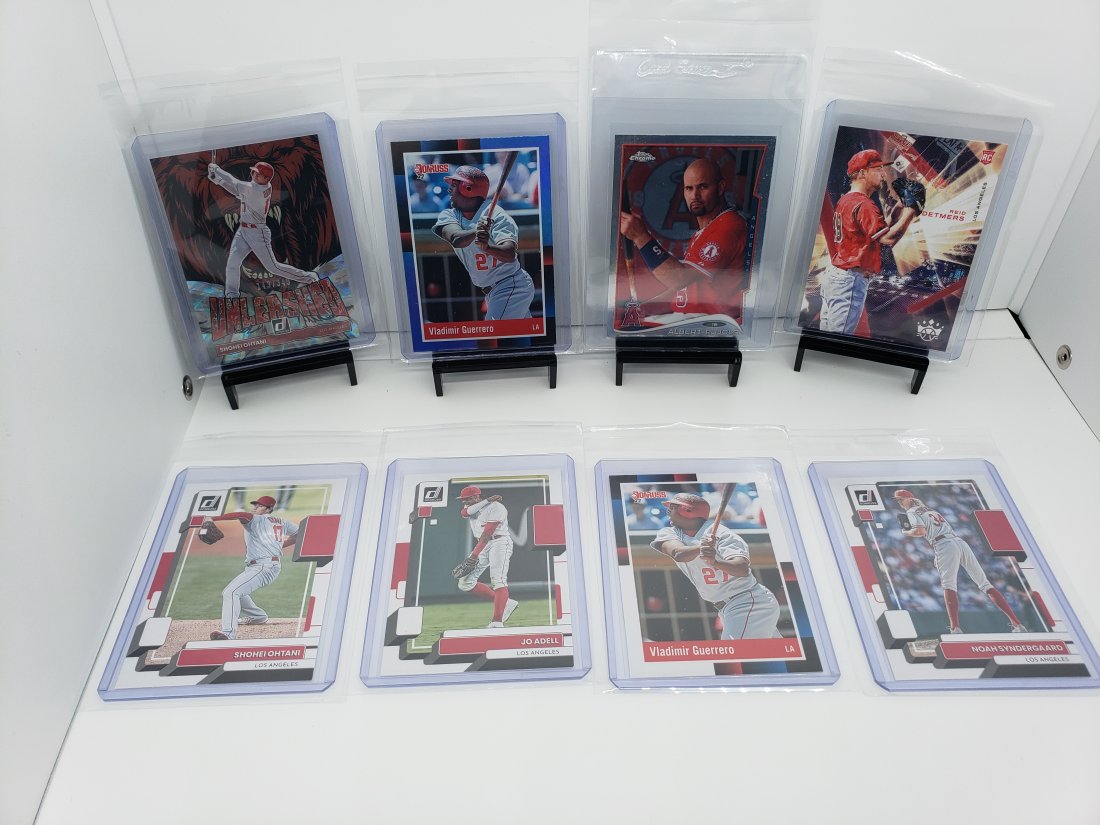 (8) Baseball Angels Shohei Ohtani #'d Vladimir Guerrero Albert Pujols (1 of 6)