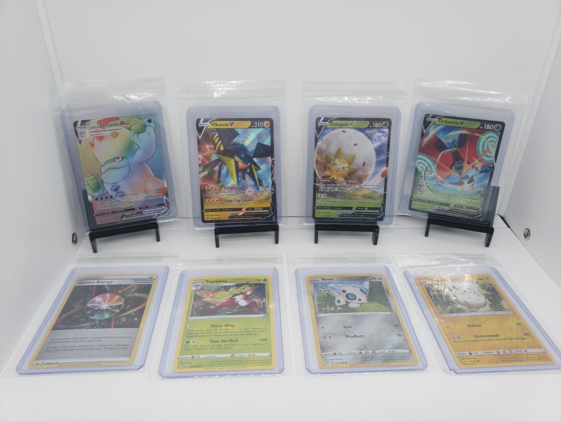 ( 8) TCG Pokémon Rainbow Secret Rare V's (1 of 6)