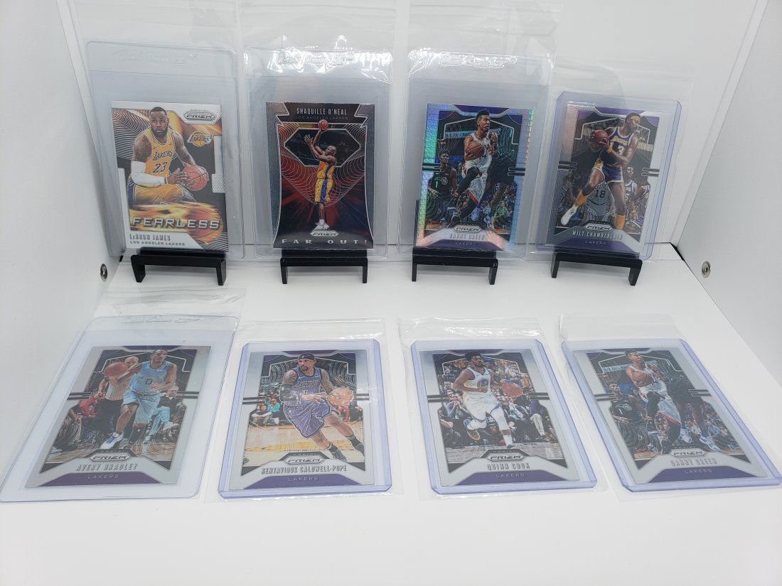 (8) Basketball Lakers LeBron James Shaquille O'Neal (1 of 6)