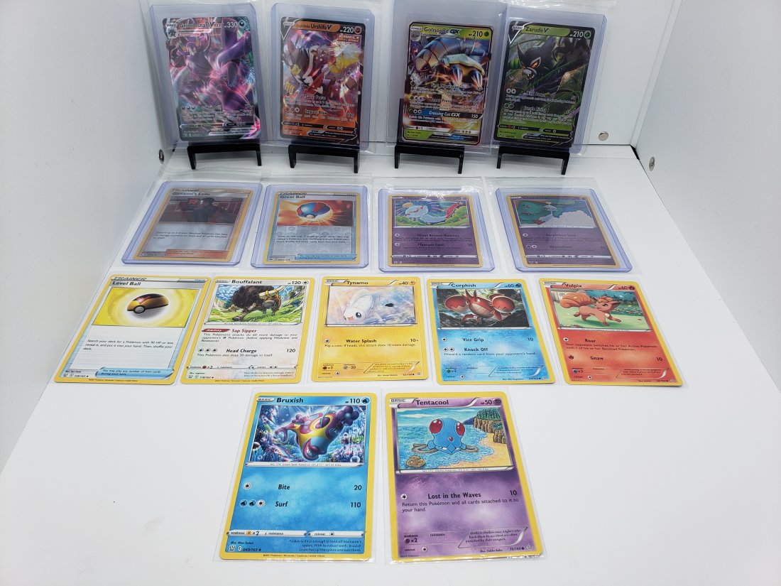 (15) TCG Pokemon Vmax, V's, GX (1 of 5)