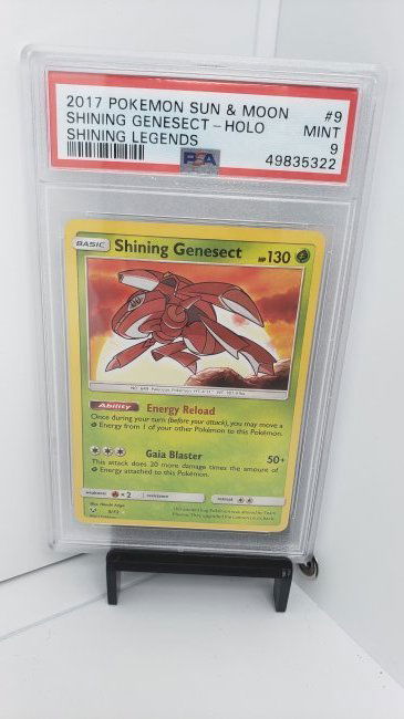 Shining Genesect-Holo #9 PSA 9 Shining Legends (1 of 2)