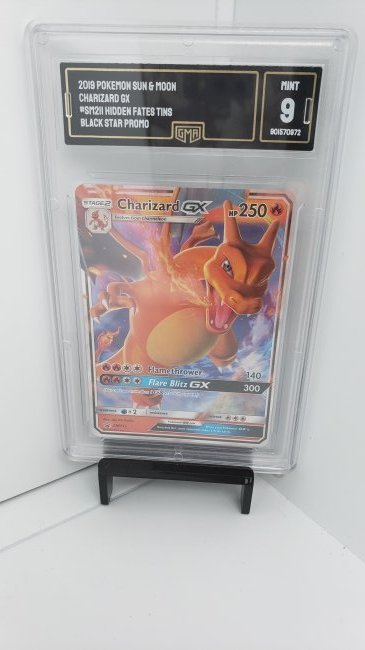 GMA 9 Charizard GX Hidden Fates Black Star Promo (1 of 2)