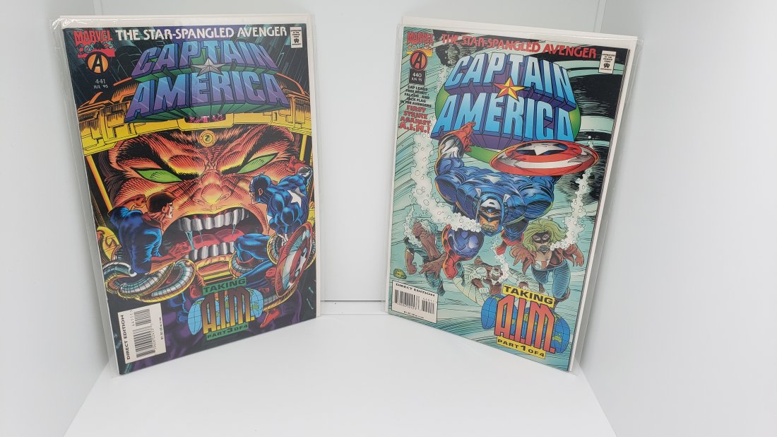 Comics Captain America 440 441 Marvel Comics (1 of 4)