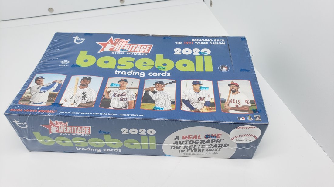 2020 Topps Heritage High Number Baseball Hobby Box (1 of 3)