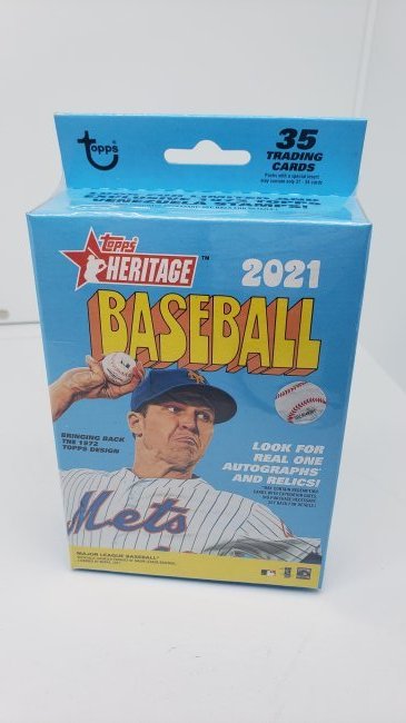 2021 Topps Heritage Baseball Hanger Box (1 of 3)
