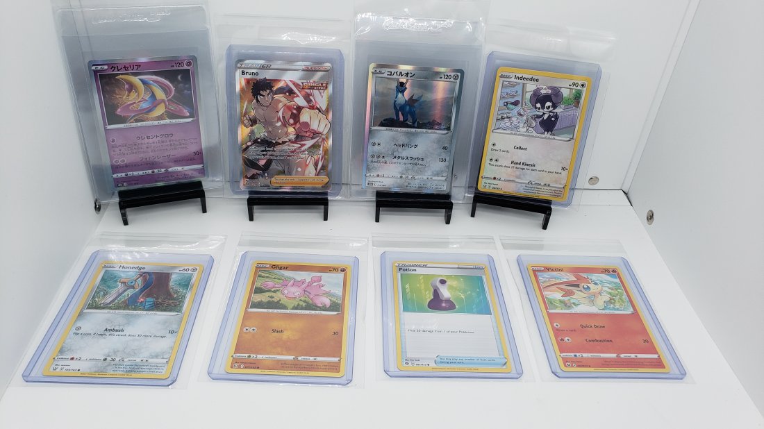 (8) TCG Pokemon Japanese, Full Art Trainer (1 of 6)