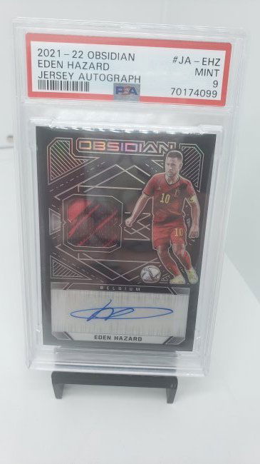 PSA 9 Eden Hazard jersey autograph #'d /40 (1 of 2)