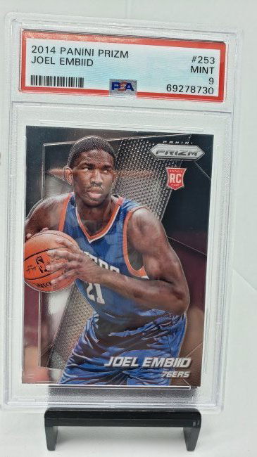 PSA 9 Joel Embiid rookie Prizm (1 of 2)