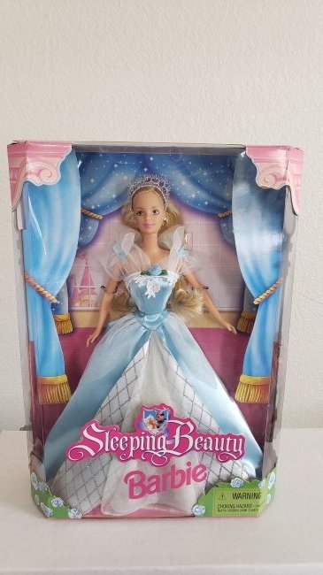 Mattel 1998 Sleeping Beauty Barbie #26895 NIB NIP Vintage Toy Doll: Mattel 1998 Sleeping Beauty Barbie #26895 NIB NIP Vintage Toy Doll