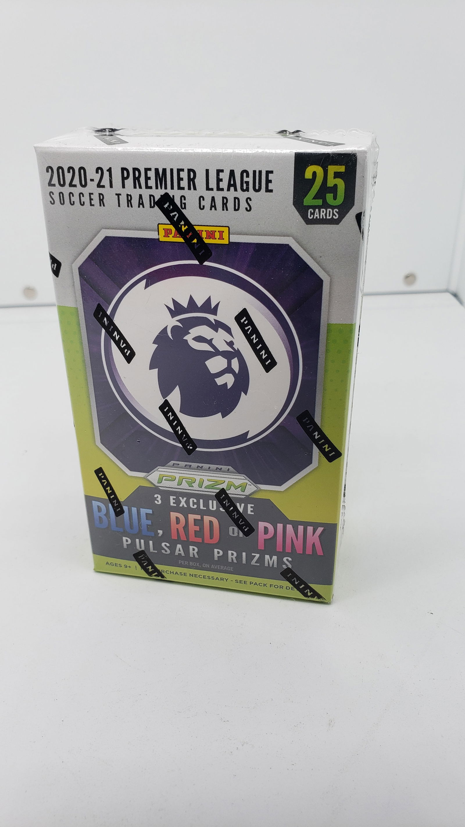 2020/21 Panini Prizm Premier League EPL Soccer Cereal Box: 2020/21 Panini Prizm Premier League EPL Soccer Cereal BoxProduct HighlightsOne Base Silver Prizm Per Box!One Base Blue Pulsar Prizm Per Box!Two Other Exclusive Base Pulsar Prizms Per Box!One Insert Pe