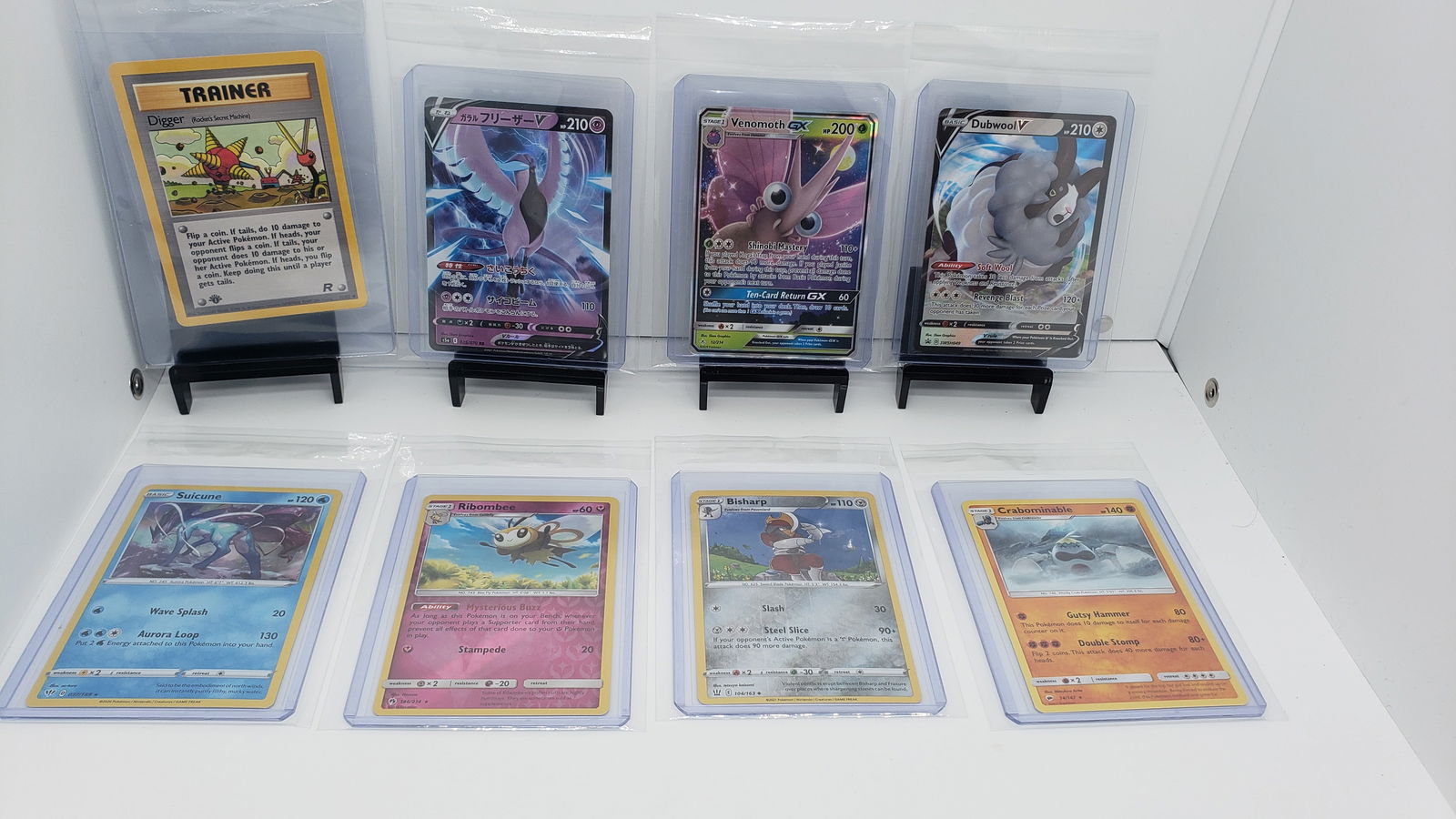 (8) TCG Pokemon 1st edition, Japanese, V's, GX (1 of 6)