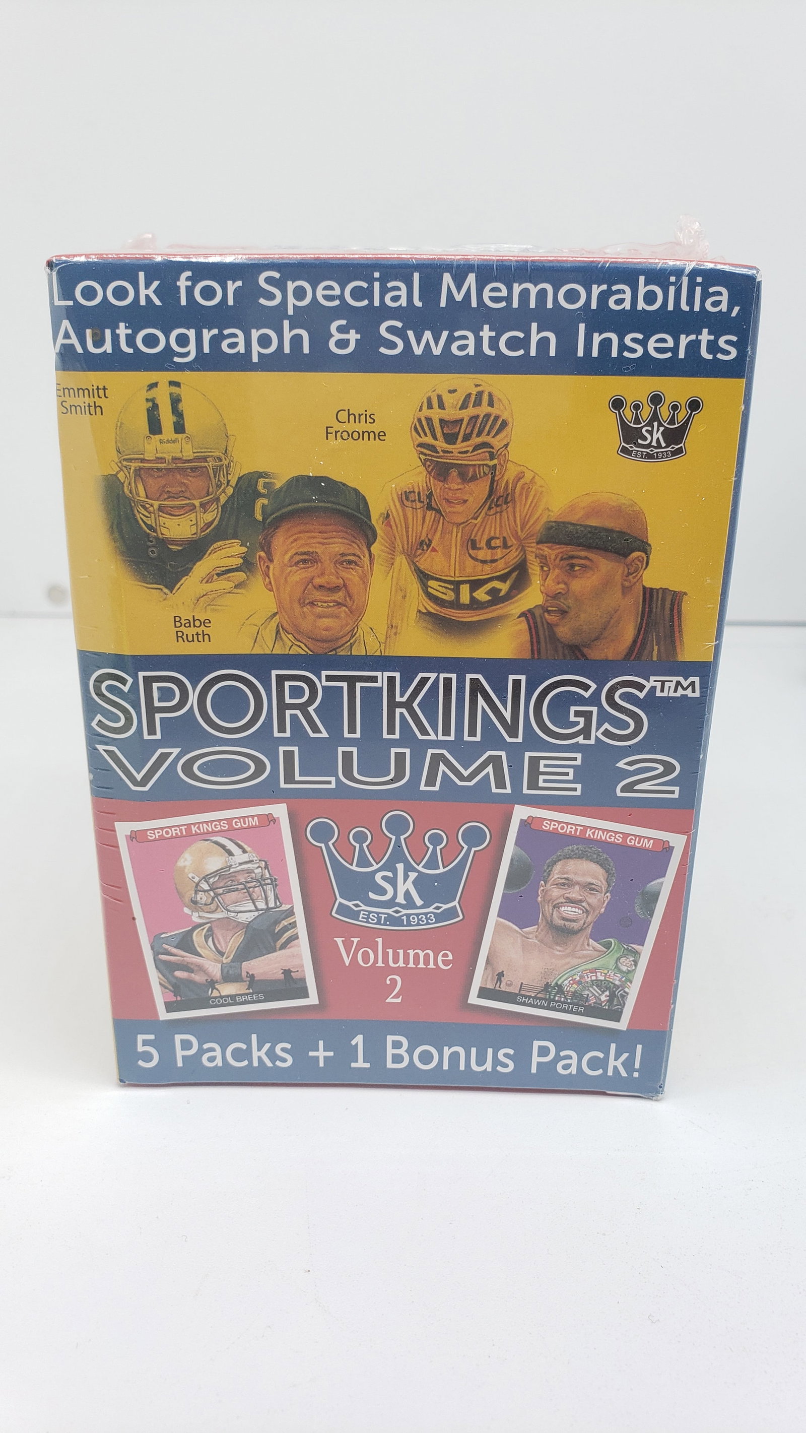 2020 SportKings Volume 2 Factory Sealed Blaster Box- AUTO/MEM/SKETCH or 1/1 (1 of 3)