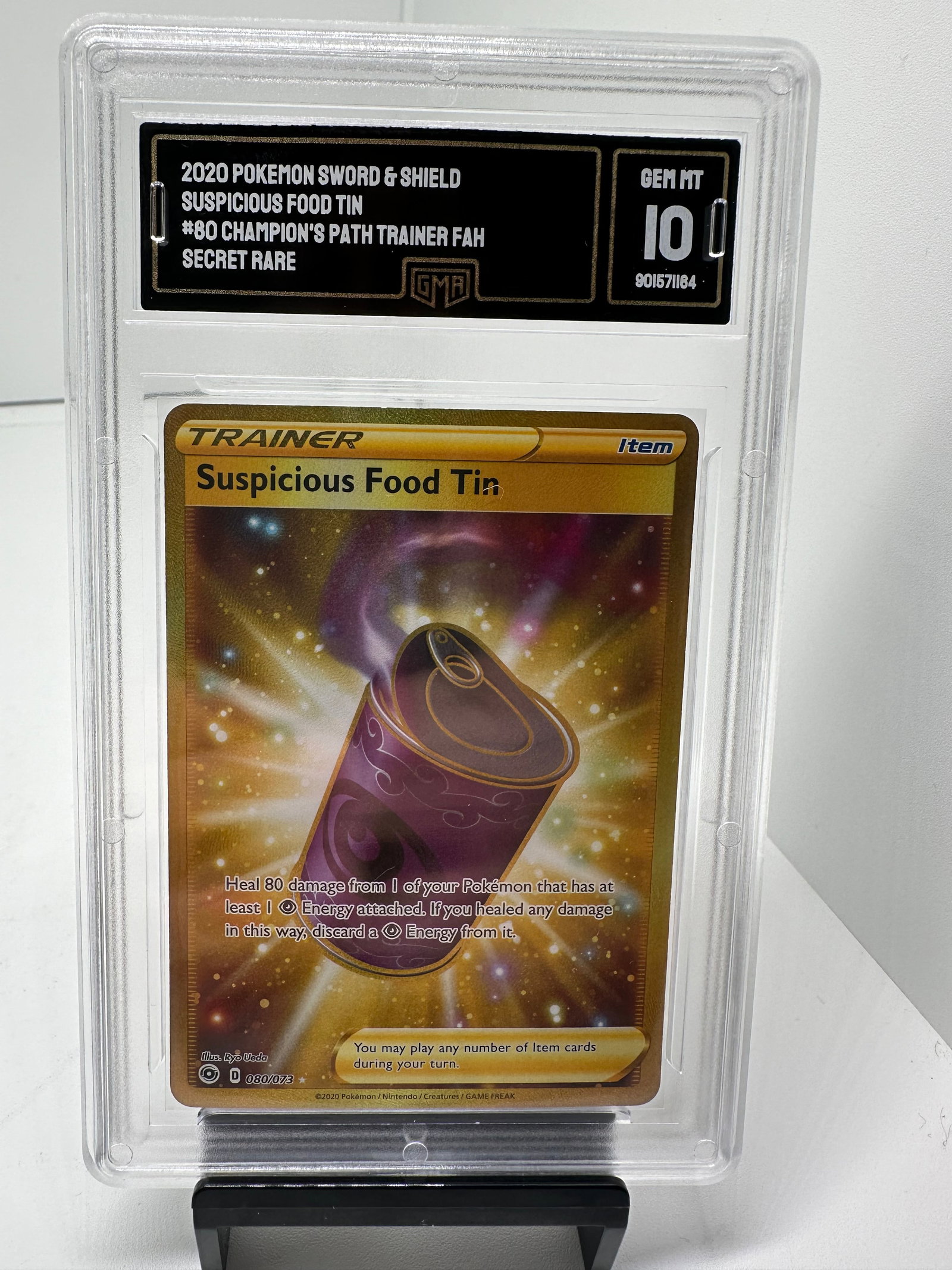 Suspicious Food Tin Gold Secret Rare GMA 10 (1 of 2)