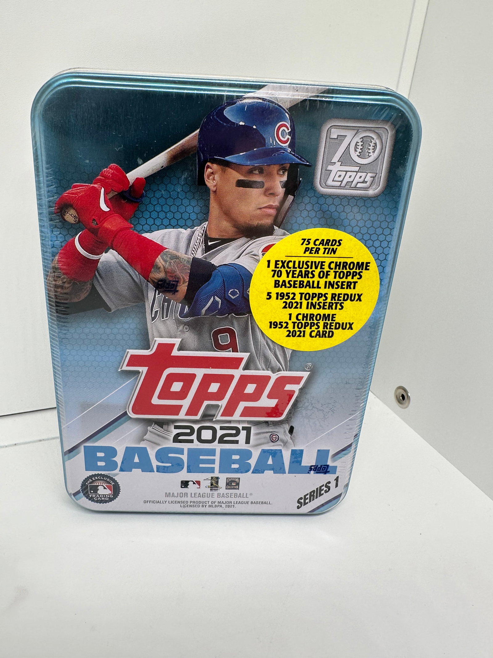 2021 Topps Baseball Collectible Tin (1 of 4)