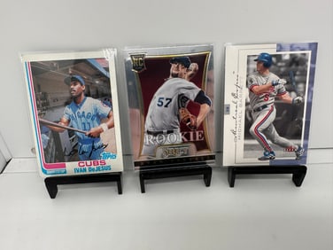 Ivan DeJesus, Ryan Pressly RC, Michael Barrett Cubs