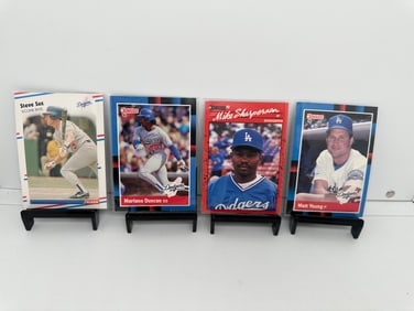 Mariano Duncan, Steve Sax, Mike Sharperson, Matthew Young Dodgers