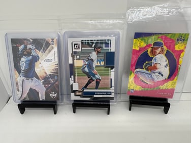 Curtis Terry RC, Bryon Buxton, Joe Ryan RC Twins Baseball