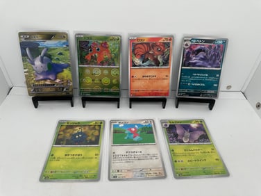 Gloomy Foil, Paras Pokeball, Grimer TCG Pokemon
