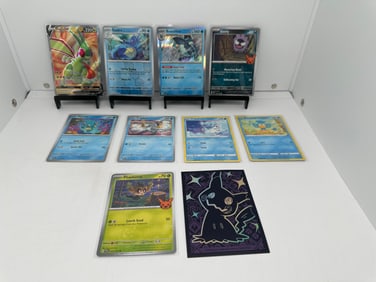 Flygon V, Seadra, Gastly TCG Pokemon