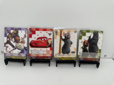 Cars, Remember Me, Ratatouille, Brave Weiss Schwarz TCG